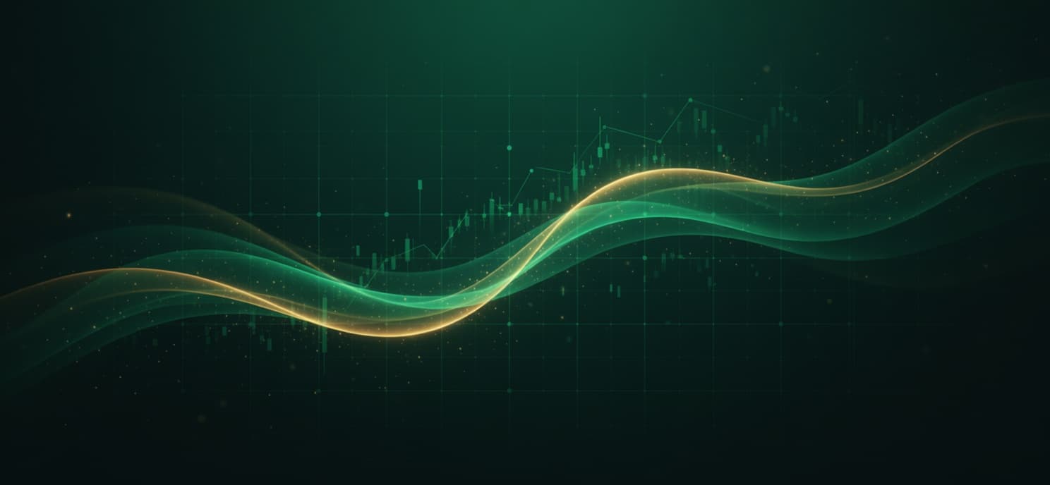Financial trading background